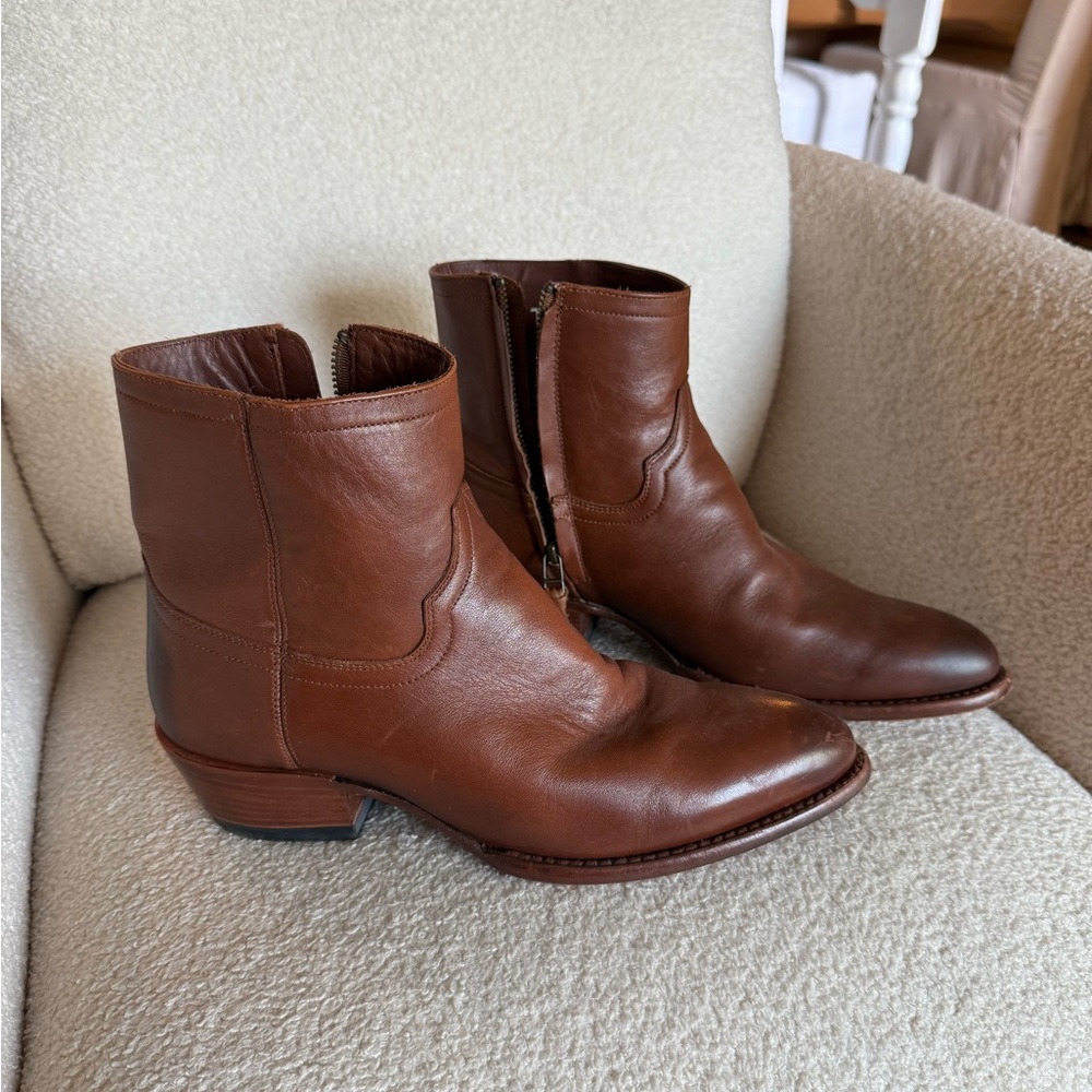 Tecovas short cowboy boots / booties